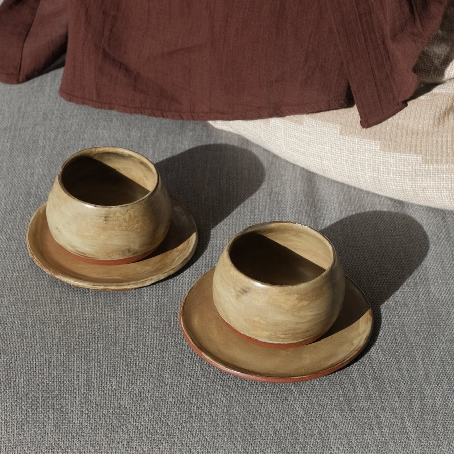 Sand Cup Set (1 Cup, 1 saucer)